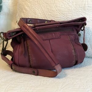 The Sak Leather Convertible Crossbody